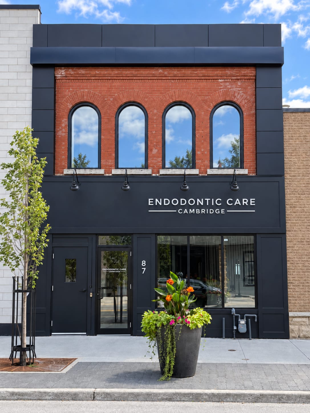 The Endodontic Care Cambridge practice at 87 Main Street, Cambridge